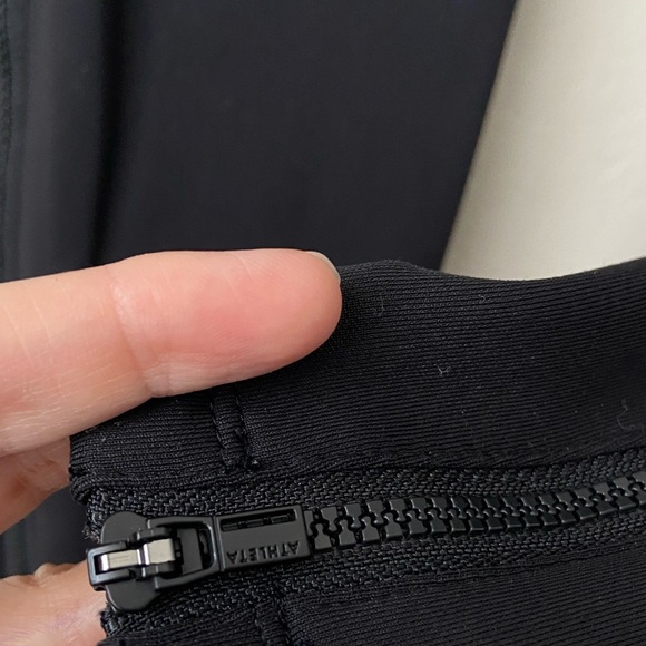 Athleta Delancey moto tights black Small Black - Picture 12 of 15